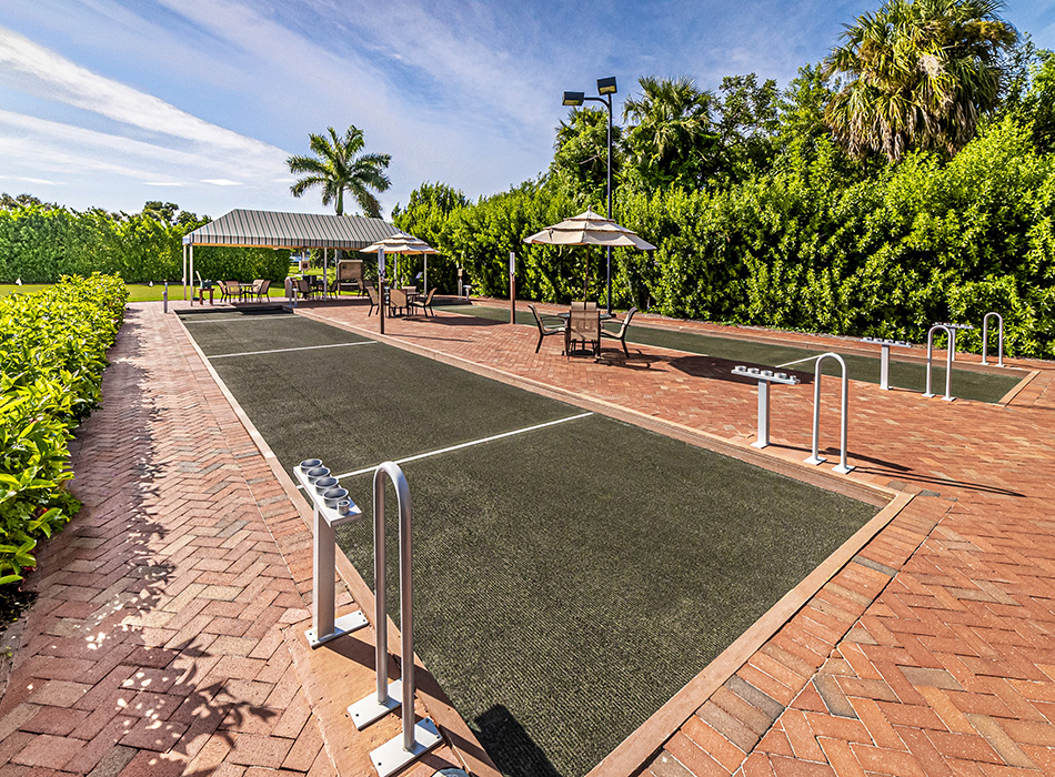 bocce court